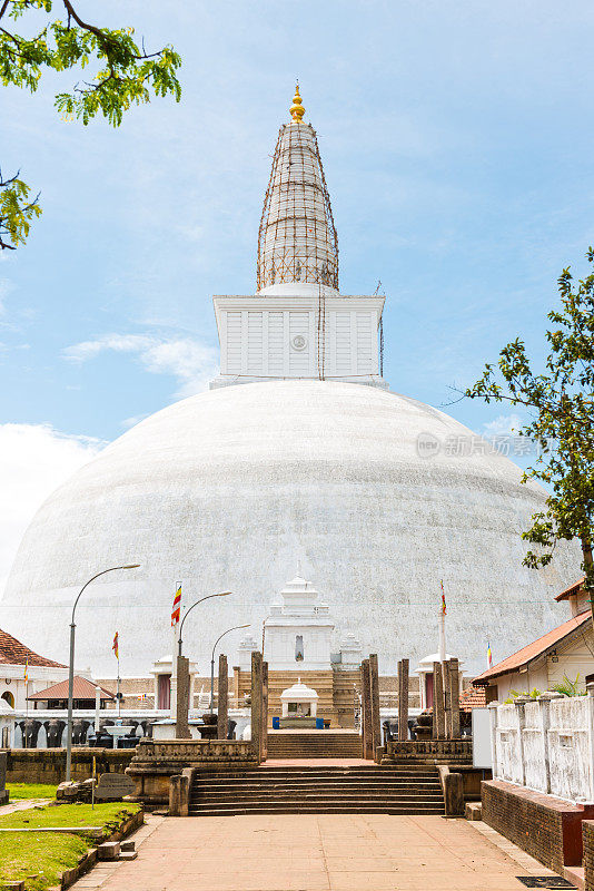 阿努拉达普拉的Ruvanvelisaya Dagoba